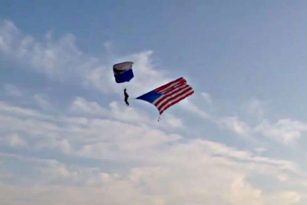 The Patriot Parachute Team Delivered An Awesome Performance In Hinckley [VIDEO]