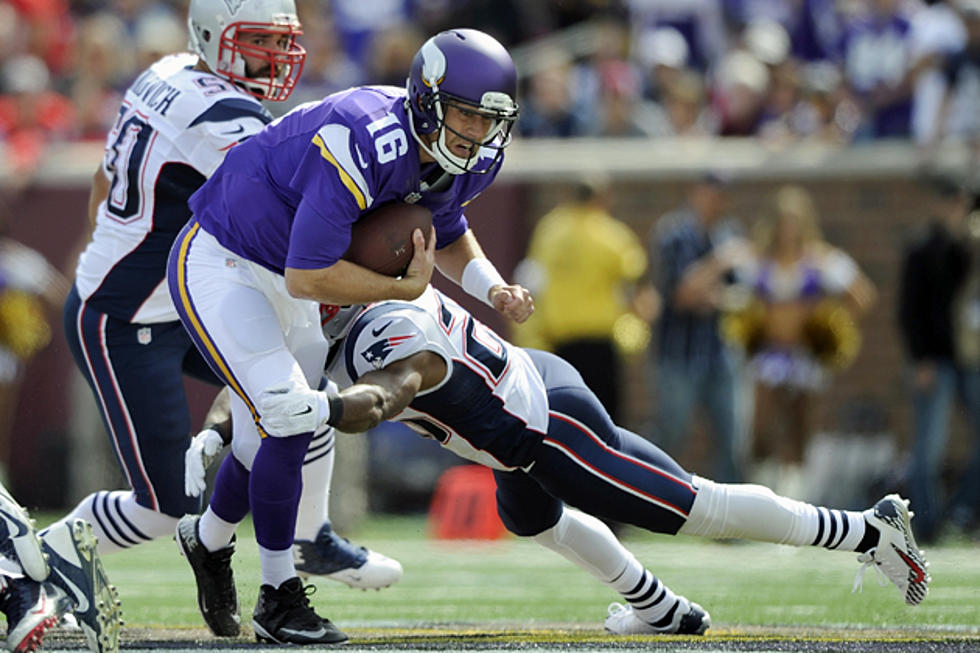 Vikings Dumped At Home By Patriots 30-7