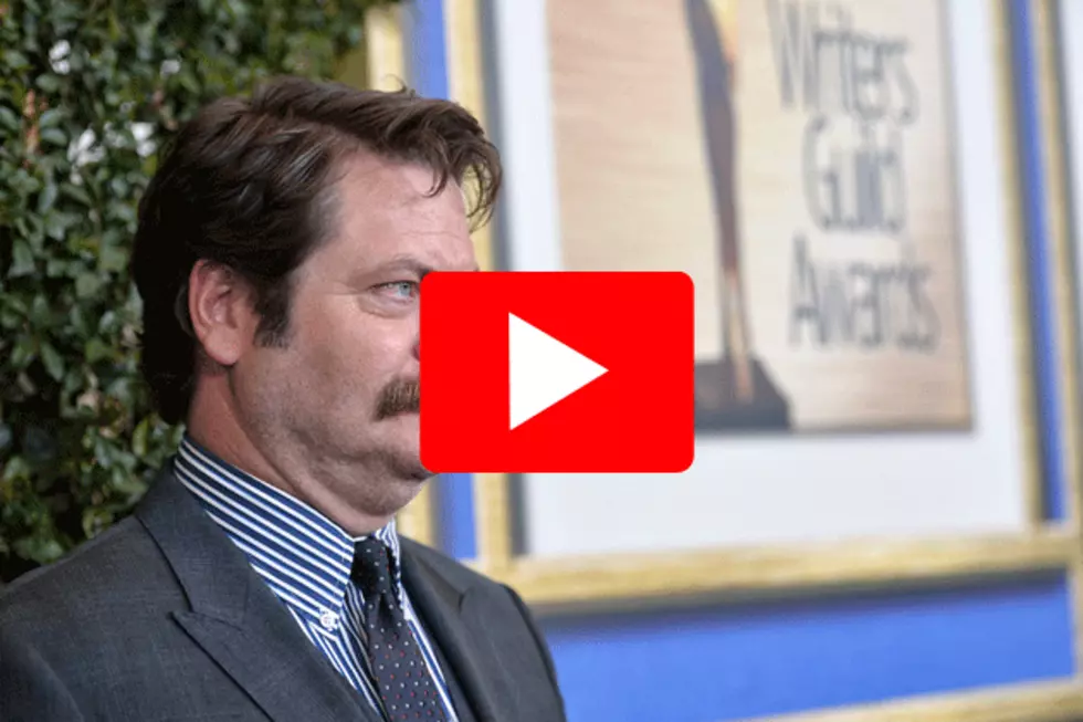 Nick Offerman Explains How To Have A Manly Movember  [WATCH]