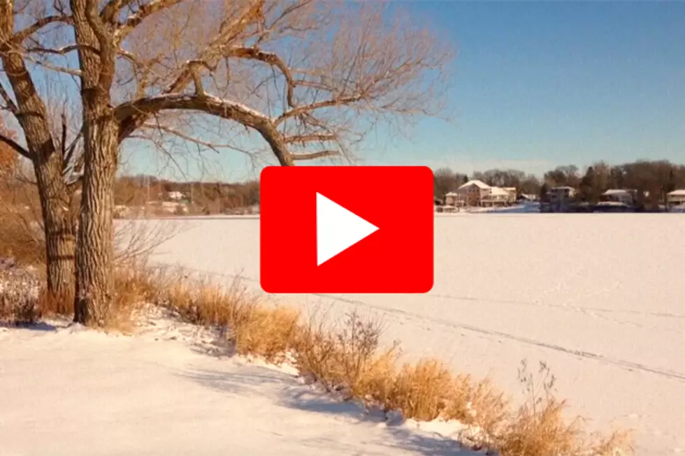 Frozen Orono Lake: Today’s Zentral Minnesota Moment [Watch]