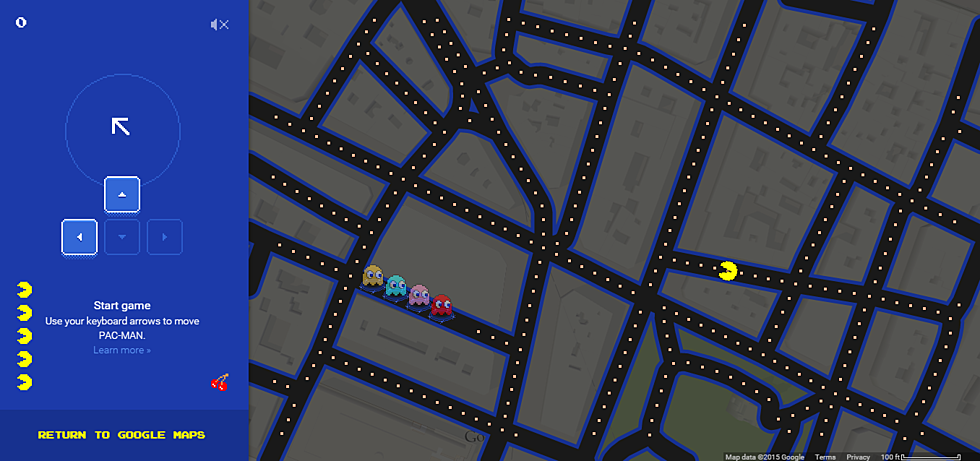 You Can Play Pac Man On Google Maps On April Fool’s Day Only