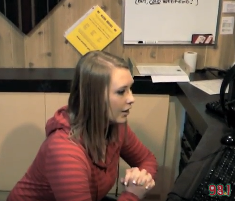 Advice From My Trainer: 5 Easy Workouts To Do At Your Desk [WATCH]