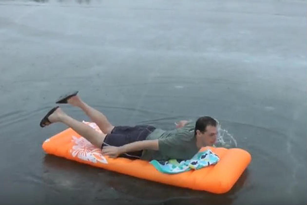 I’m Proving You Can Swim Outside in St. Cloud When It’s Mid-February [VIDEO]