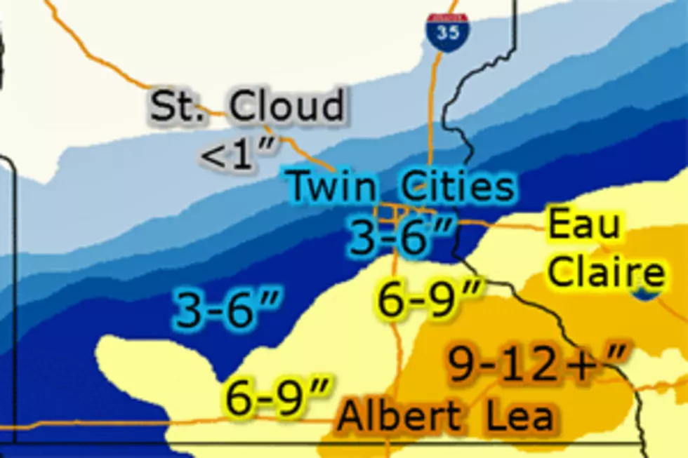 Latest Snowstorm Forecast for Southern Minnesota
