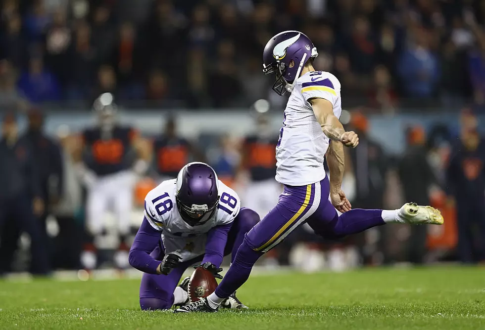Vikings Give Blair Walsh the Boot (Right Between the Uprights)