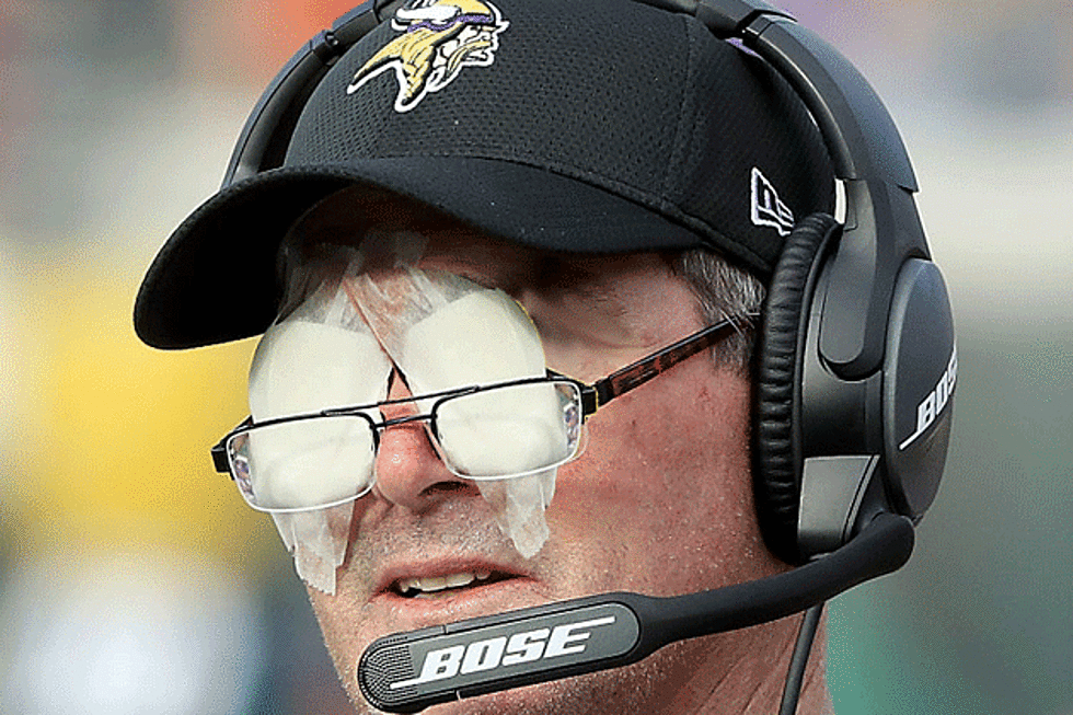 BREAKING: Mike Zimmer Has Opted for Second Eye Patch for Remainder of Season