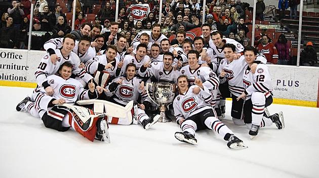 SCSU Men&#8217;s Hockey Beats DU, Wins Regular Season Title
