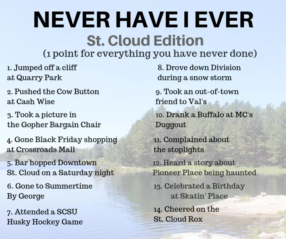 St. Cloud &#8216;Never Have I Ever&#8217;