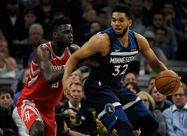 Timberwolves Roll in 103-91 Win over Rockets Monday