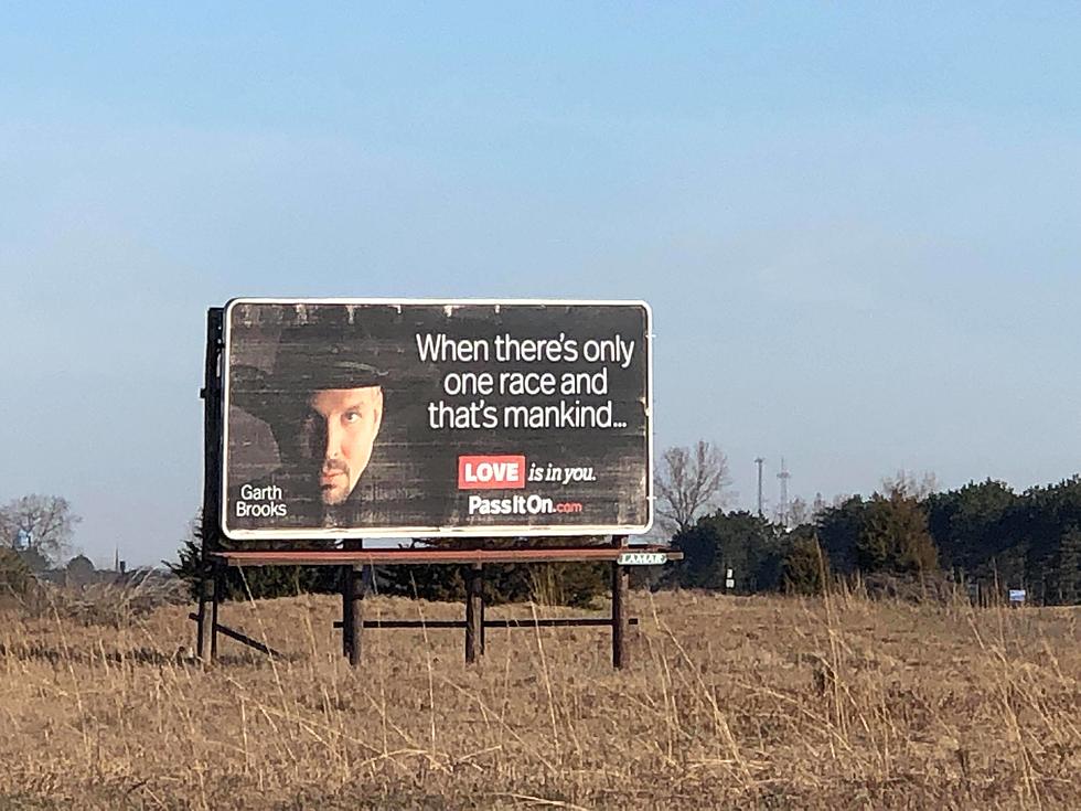 I Wonder If Garth Brooks Knows He&#8217;s On a Billboard in Rice