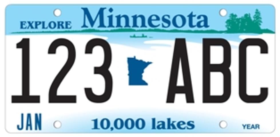 Stolen License Plate in Waite Park