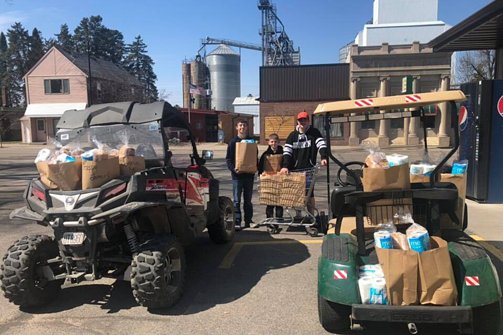 Swanville Supermarket Donating Groceries to Neighbors in Need