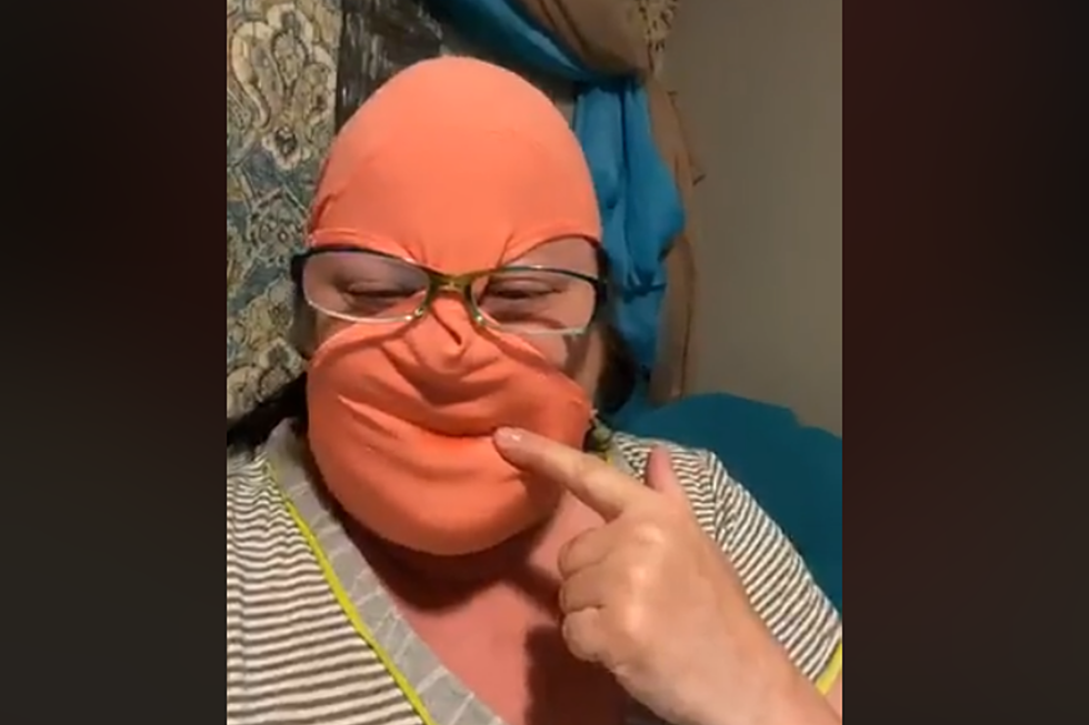 Princeton Woman’s Granny Panty Face Mask Video Goes Viral