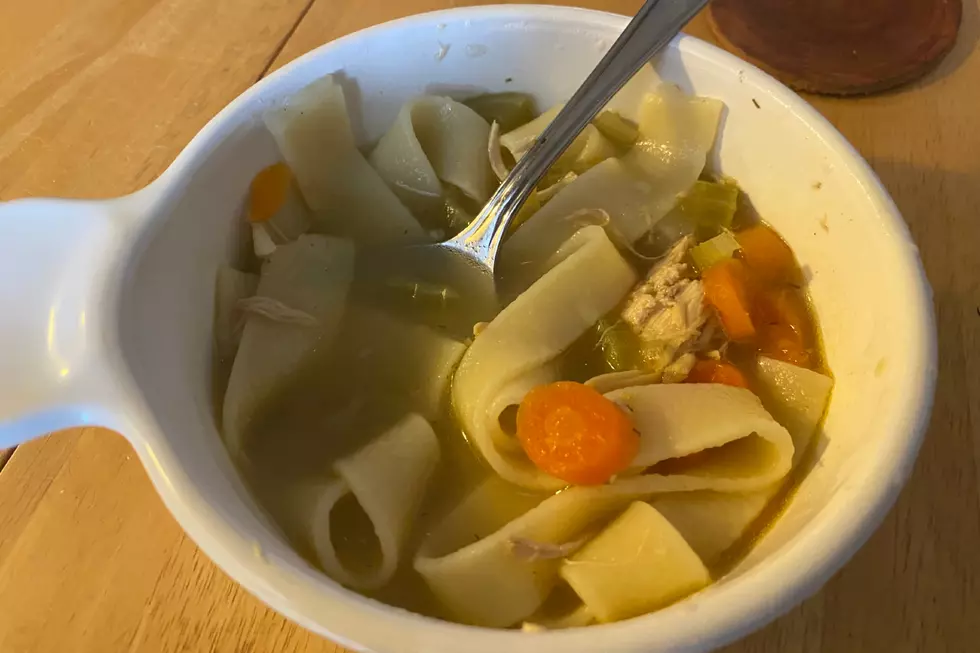 Homemade Chicken Noodle Soup for a Rainy Day