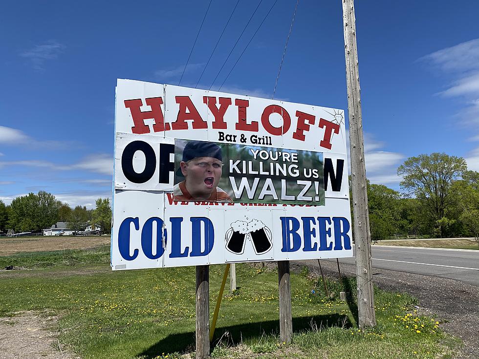 The Hayloft Bar in Luxemburg Posts ‘Sandlot’ Style Sign