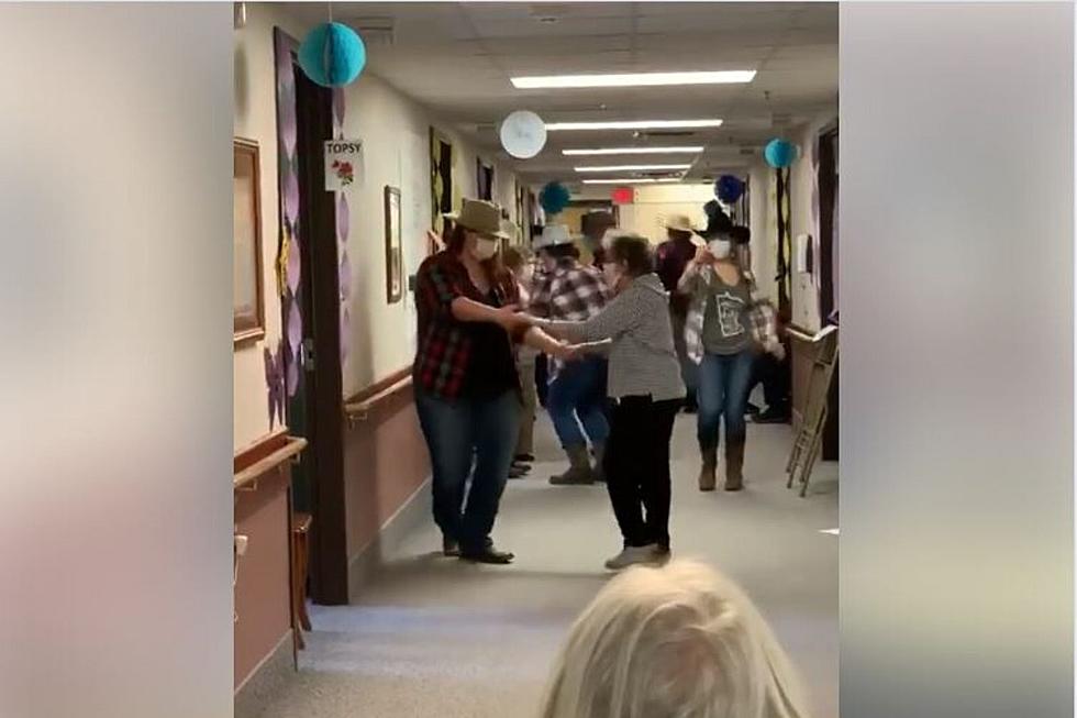 Clarissa Care Center Staff Perform &#8216;Boot Scootin&#8217; Boogie&#8217; for Residents