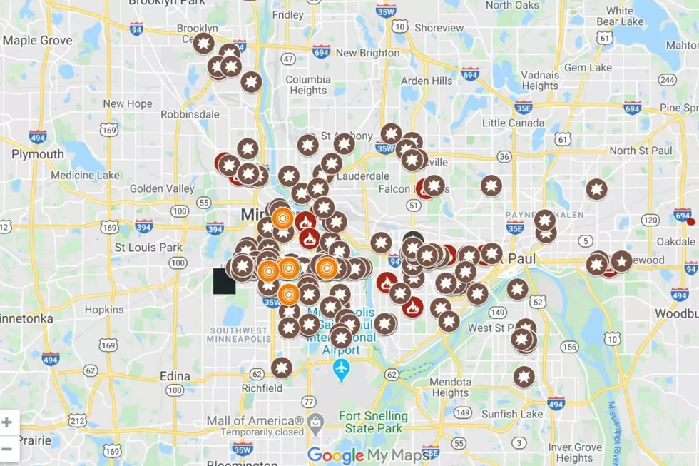 Google Map Details Where Riots Are Happening Across Twin Cities
