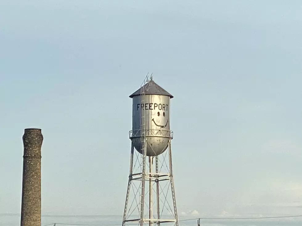 Freeport’s ‘Smiley Face’ Water Tower Will Stay Standing