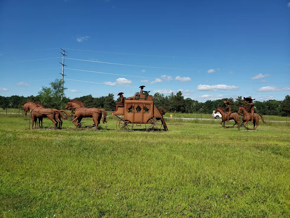 Have You Seen this Amazing Stagecoach Display in Monticello?