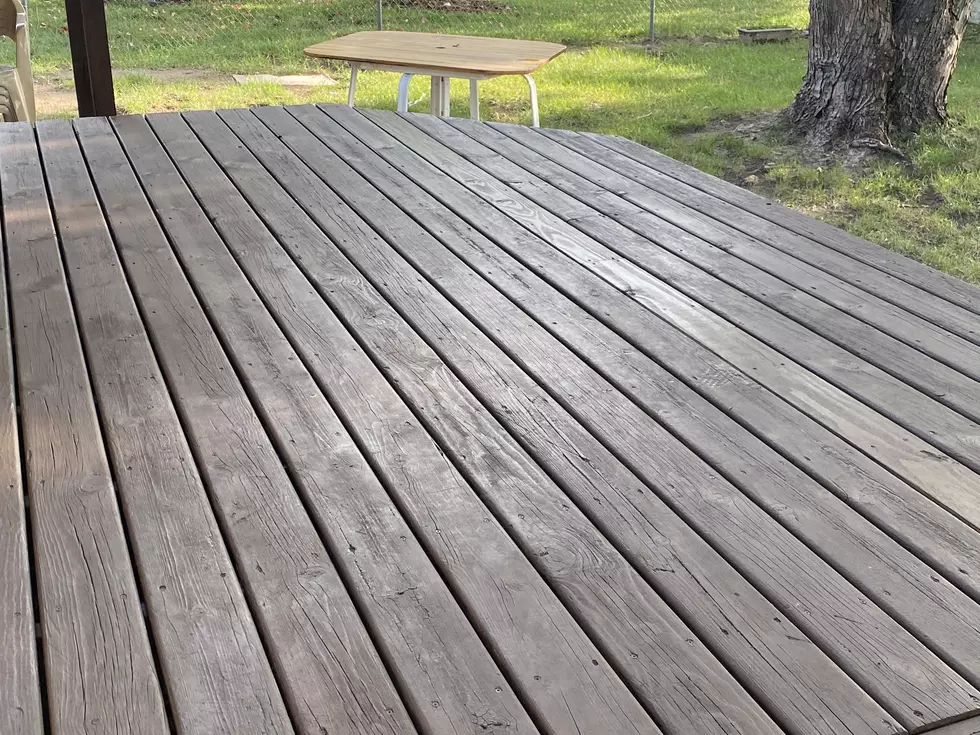 I Stained My Deck This Weekend&#8230; And Then This Happened