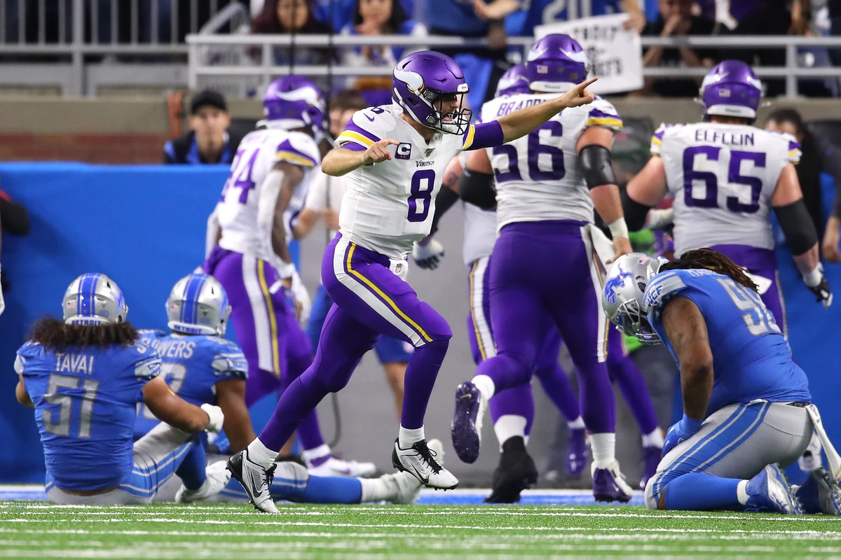 GAME DAY Vikings Close Out Season Today in Detroit