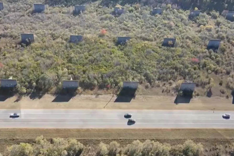 Amazing Drone Footage of The Mysterious Structures Along This Minnesota Highway