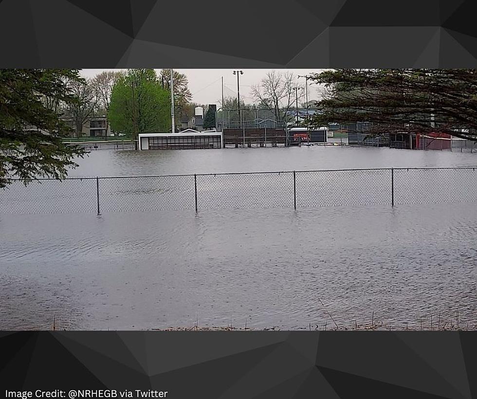 There Really Is A Baseball Field Under All That Water In New Richland, Minnesota