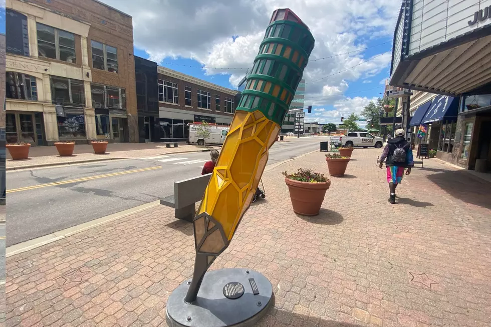 Why is there ‘A Pencil” In Front Of The Historic Downtown Theater In St. Cloud?