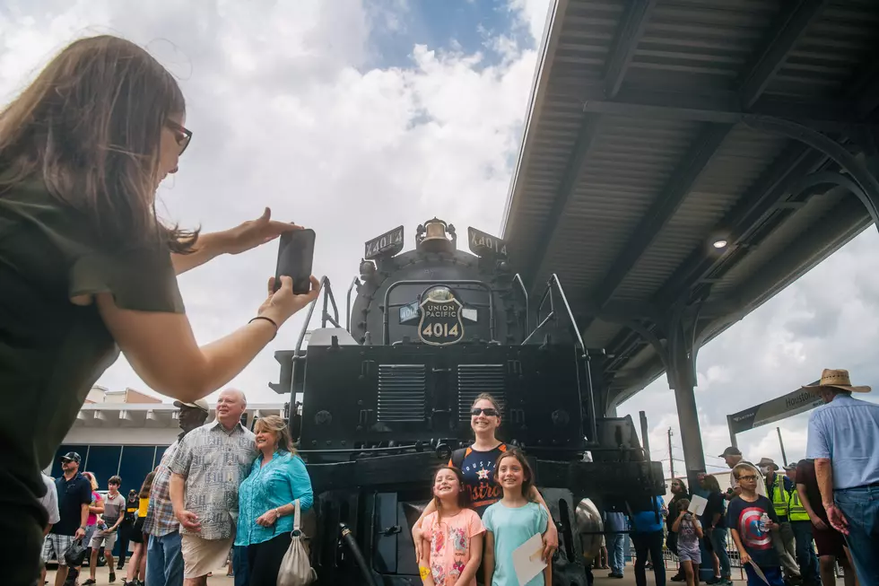 Historic Union Pacific "Big Boy" Locomotive Arrives In Houston