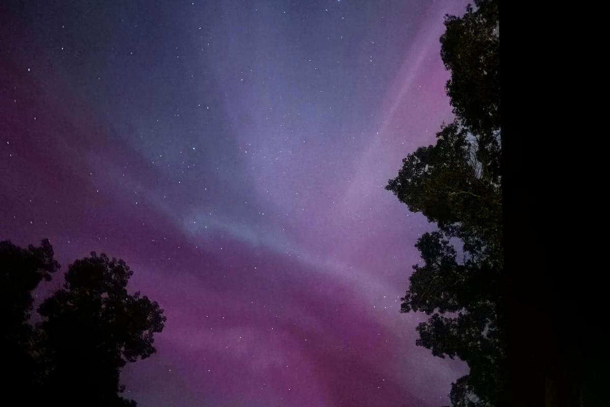 Spectacular photos of Northern Lights early Monday morning