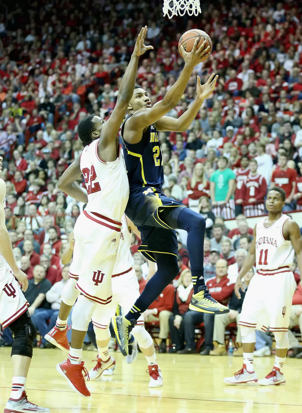 Sports: Wolverines just miss in Indiana