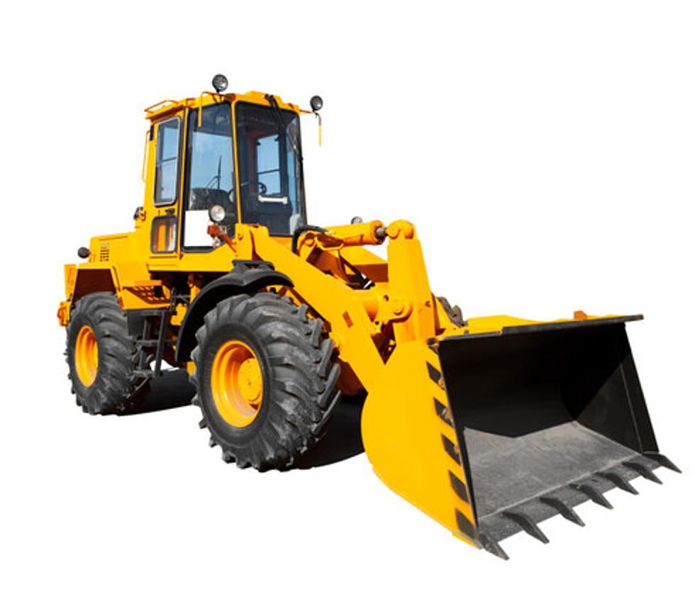 Man Arrested After Illegally Driving a Front-End Loader