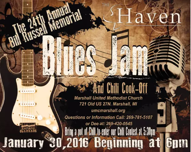 Blues Jam is January 30th