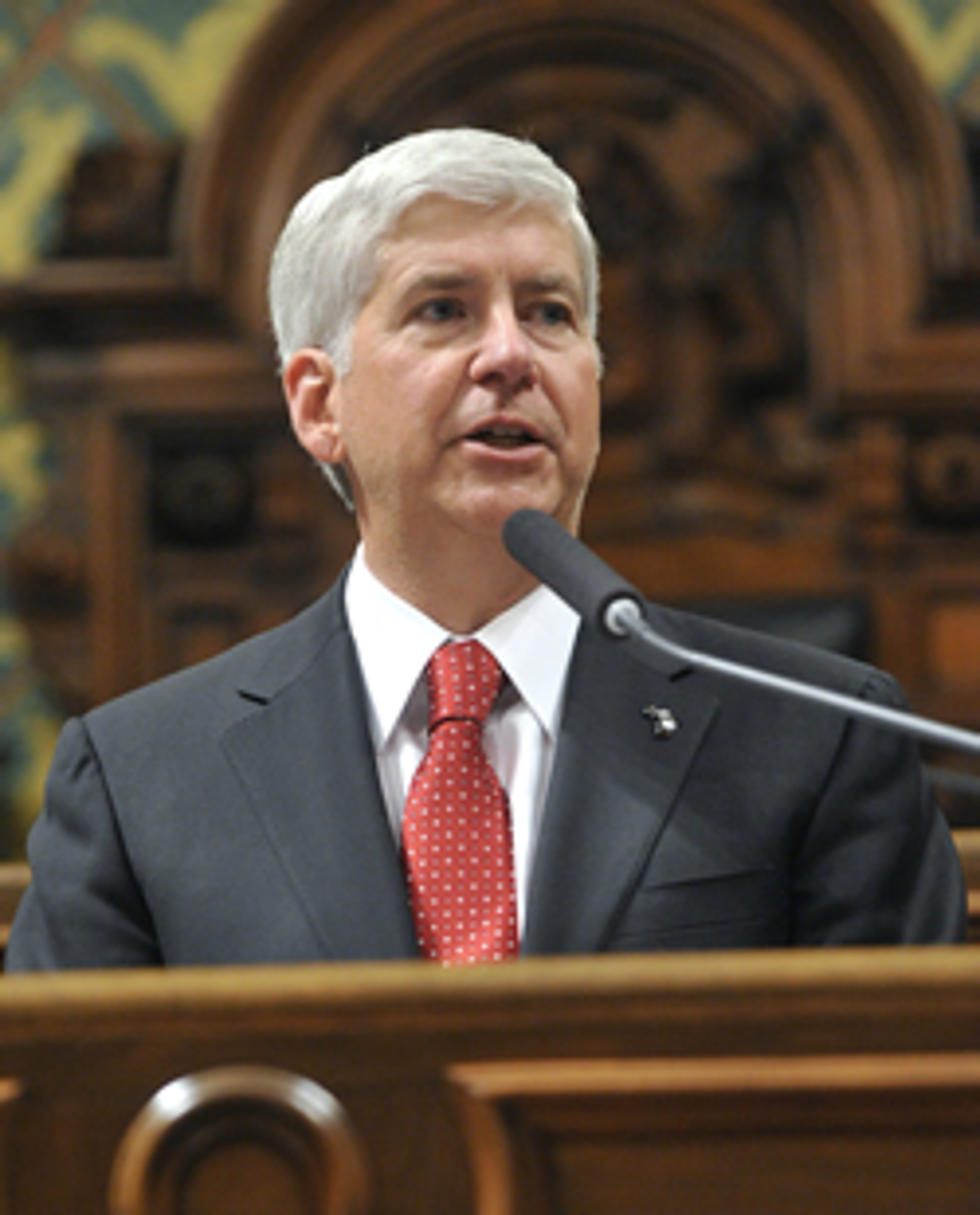 Gov. Snyder's SoS Speech