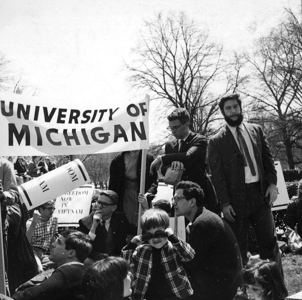 Chalk Writings on U of M Campus