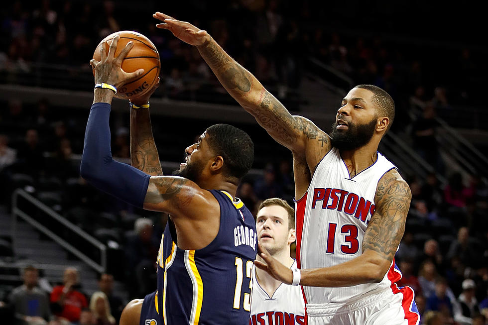 Sports: Pistons Lose 121-116; Can’t Stop George and the Pacers