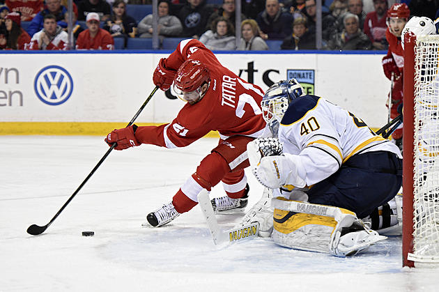Sports: Red Wings Lose 2-1; Five Games left at the Joe