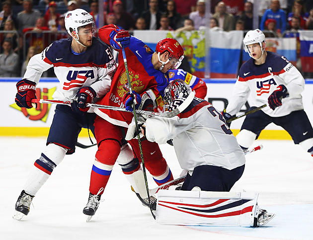 Sports: USA Hockey Beats Russia; KCC Starts Tournament
