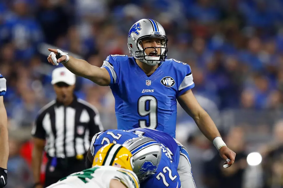 Sports: Lions’ QB Stafford Highest Paid of all time