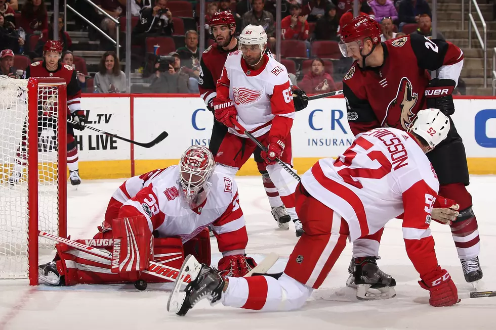 Sports: Red Wings Win 5-3; Pistons Lose; Series to game 7