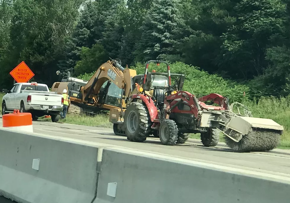 Pavement Failure Shuts Down Lane On WB I-94 Near Marshall