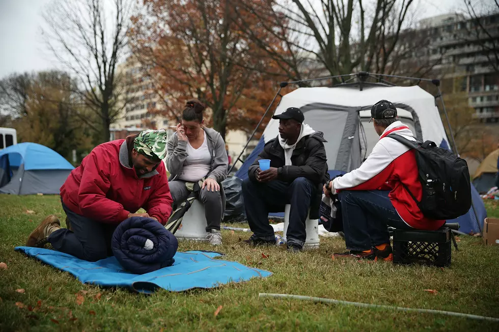 KZoo Homeless do not like the city provided encampment