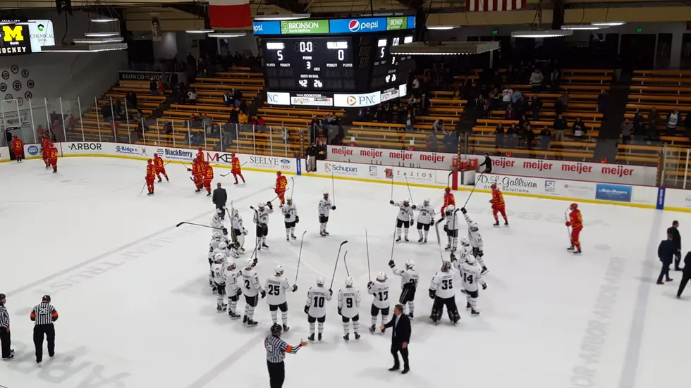 Broncos and Wolverines Meet on the Ice This Weekend