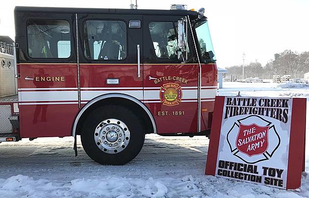Battle Creek Fire Department Collecting Toys For Christmas