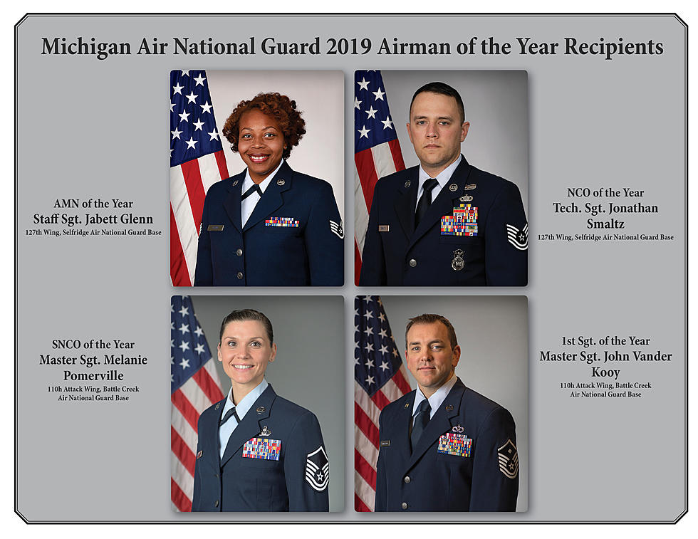 Two Battle Creek Airmen Honored By Michigan Air National Guard
