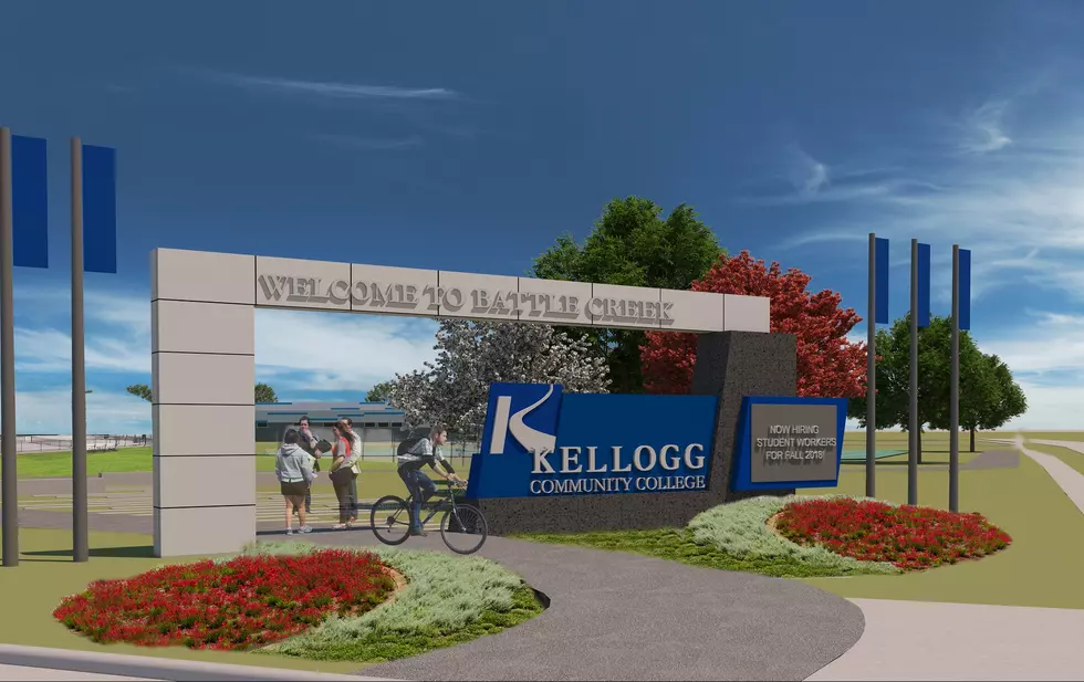 New Welcome Sign And More Coming To Kellogg Community College