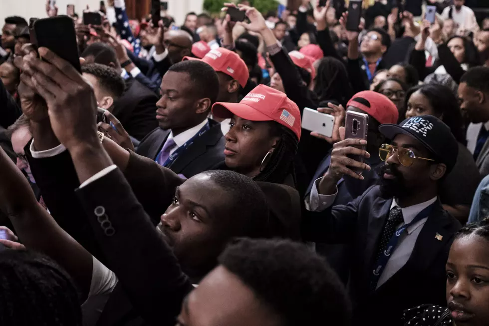 President Trump Addresses 2018 Young Black Leadership Summit At White House