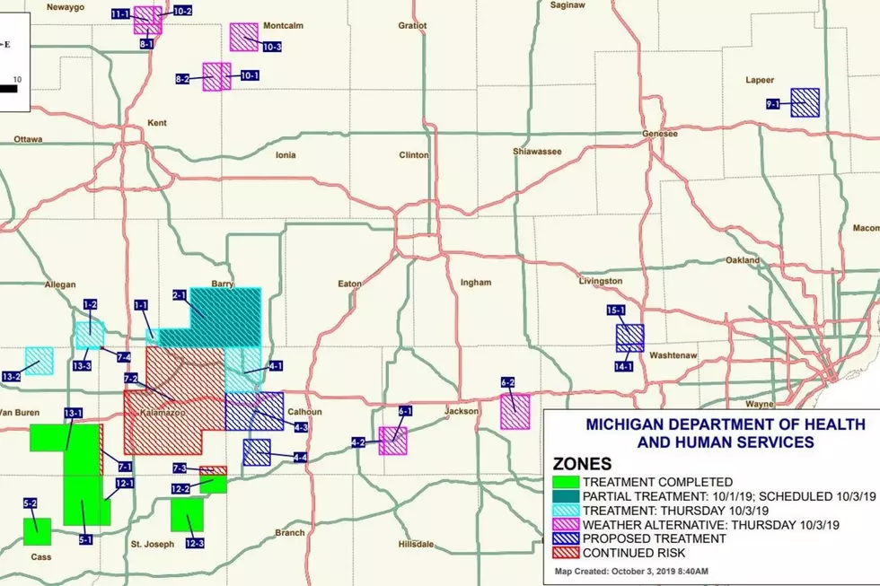 EEE: Pesticide Spraying To Resume In Calhoun County Thursday