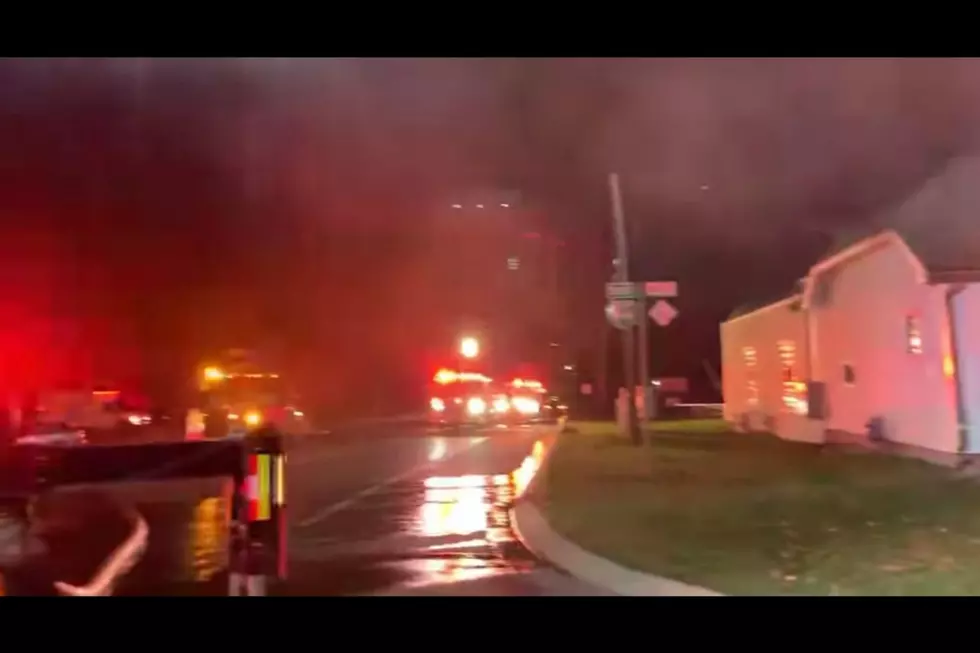 Video: Explosion &#038; Fire On 10 Mile Road Near Battle Creek