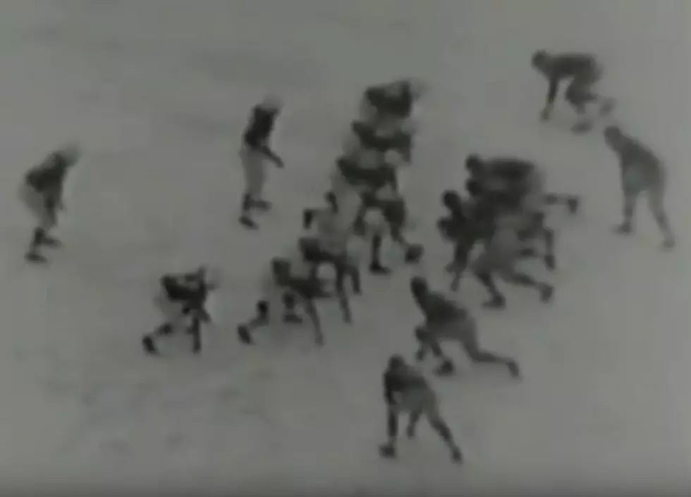 A Blizzard Made The 1950 Michigan/Ohio State 'Snow Bowl' Unusual